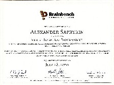  2000 Certified Visual C++ Programmer by BrainBench